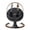 Black, variant on Babyomi Baby Swing with Auto Rocking, Adjustable Recline & Speed, Remote Control, Timer, Bluetooth Music, Toy Bar & Secure 5-Point Harness for Infants.