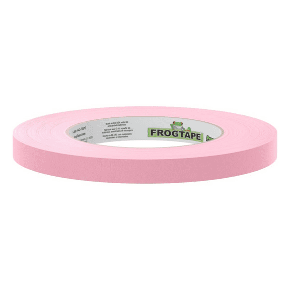 FrogTape 325 Pink Performance Grade Masking Tape [Medium-High Adhesion]: 0.47 in. x 60 yds. (Pink) 1-roll