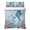 Blue Seahorse, variant on King Quilt Set 96''x106'', Blue Coastal Seahorse Lightweight Bedspread Coverlet Set with 2 Pillow Shams, Summer Beach Starfish Botanical Breathable All Season Quilt Bedding for Bedroom/Guest Room