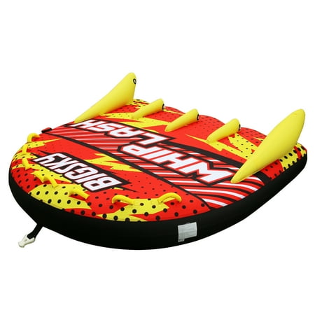 Big Sky Whiplash Inflatable Water Towable Tube, 1-4 (Best Towable Tube For Adults)