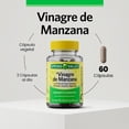 thumbnail image 3 of Vinagre de Manzana Spring Valley 600mg 60 capsulas, 3 of 4