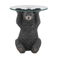 thumbnail image 2 of Powell Furniture Barney Bear, Dark Brown Accent Table, 2 of 5