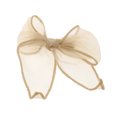 thumbnail image 4 of Unique Bargains 1 Pc Bow Ribbon Duckbill Hair Clips Coffee Color, 4 of 5