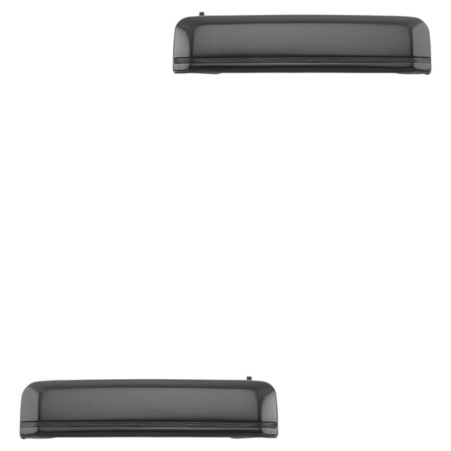 Par de Manijas Puerta Exterior D21 1986 al 1994 Nissan Delanteras HUSHAN Color Negro Material Zinc