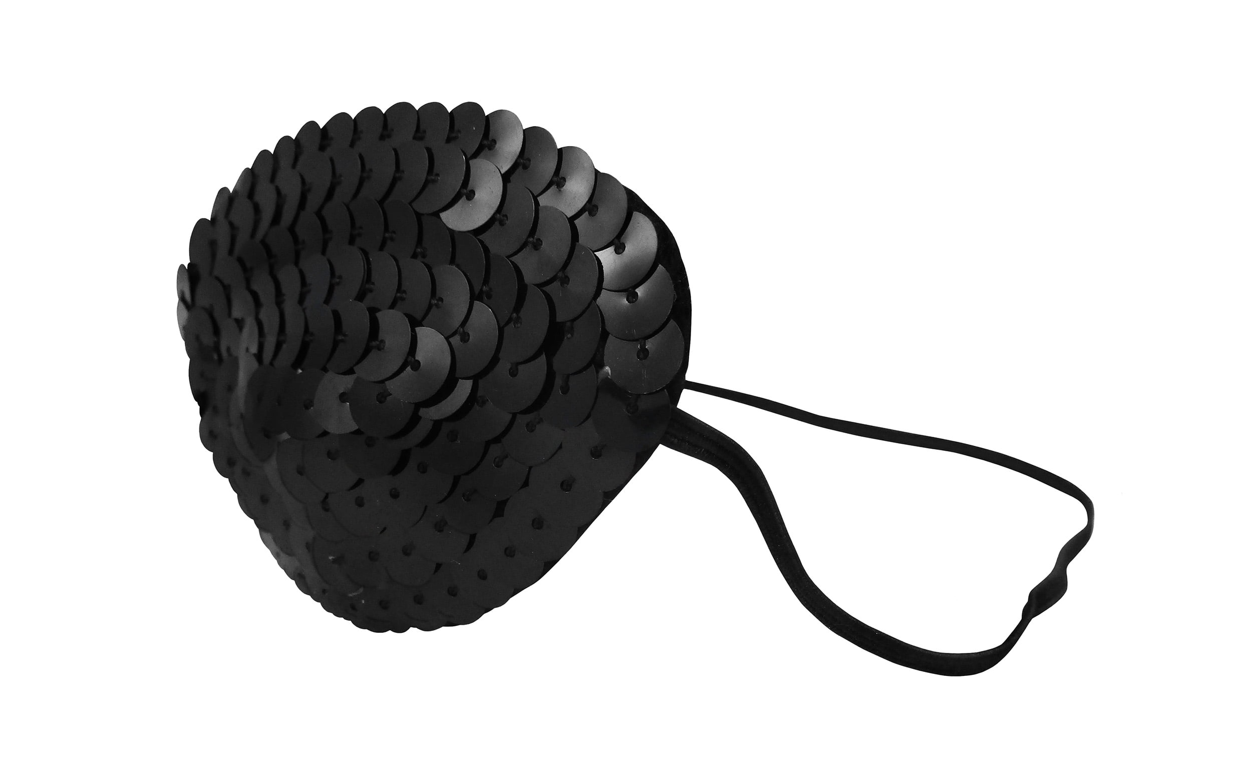 Nicky Bigs Novelties Black Sequin Eye Patch, Adult Halloween