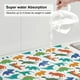 thumbnail image 5 of Fotbe Colorful Dinosaur Alfombrilla de Secado para Cocina con Estampado, 18x24 Pulgadas, 5 of 7