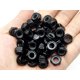 thumbnail image 4 of cSeao 100 Uds. Tuercas de seguridad de nailon M4 x 0,7 MM, tuercas de seguridad hexagonales insertadas, color negro, 4 of 5