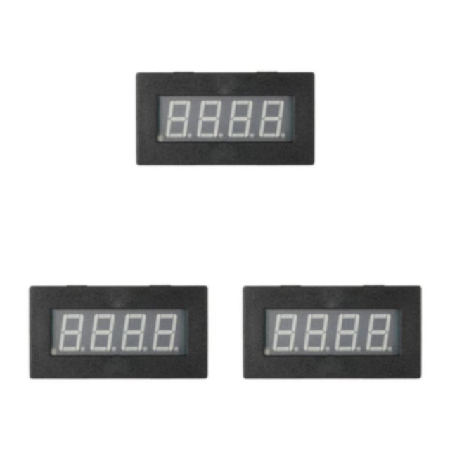 Transemion LED Digital Tachometer For Motor RPM Measurement With High Compatibility Fit All Display Digital Red 3Set