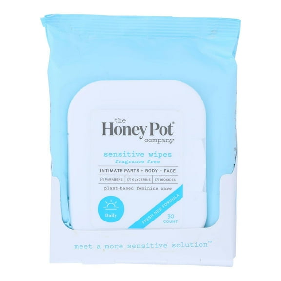 The Honey Pot - Sensitive Wipes - 30 CT
