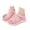 Pink, variant on Ruyang Girls Sandals Flower Open Toe Flats Ankle Adjustable Strap Sandal Kids Summer Cute Rubber Princess Flat Shoes