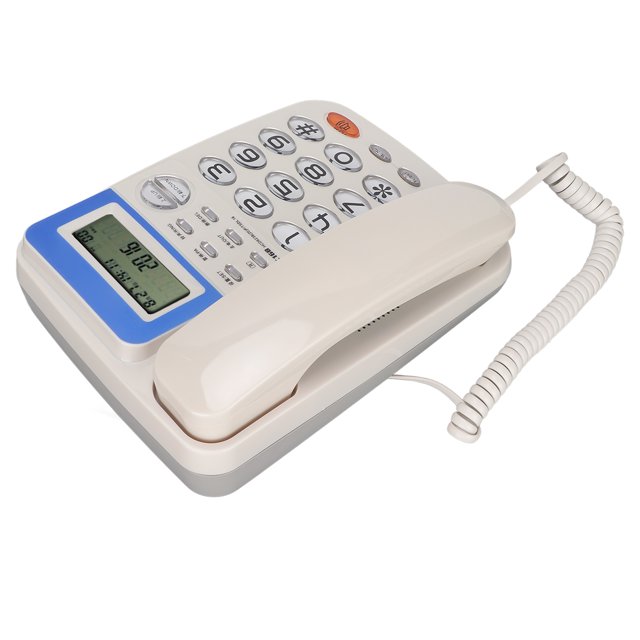 Corded Telephone, Caller ID Landline Phone With LCD Screen, Suitable For Home, Office, Hotel