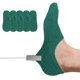 thumbnail image 2 of 5 pares de calcetines deportivos para hombre y mujer: calcetines antideslizantes de silicona, mezcla de algodón, talla única, elásticos y cómodos para practicar deporte y para el uso diario., 2 of 4