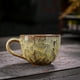 thumbnail image 4 of Taza de café Latte americano Taza de latte Taza vintage Taza de agua Taza de leche Taza de desayuno Taza de cerámica, 4 of 6