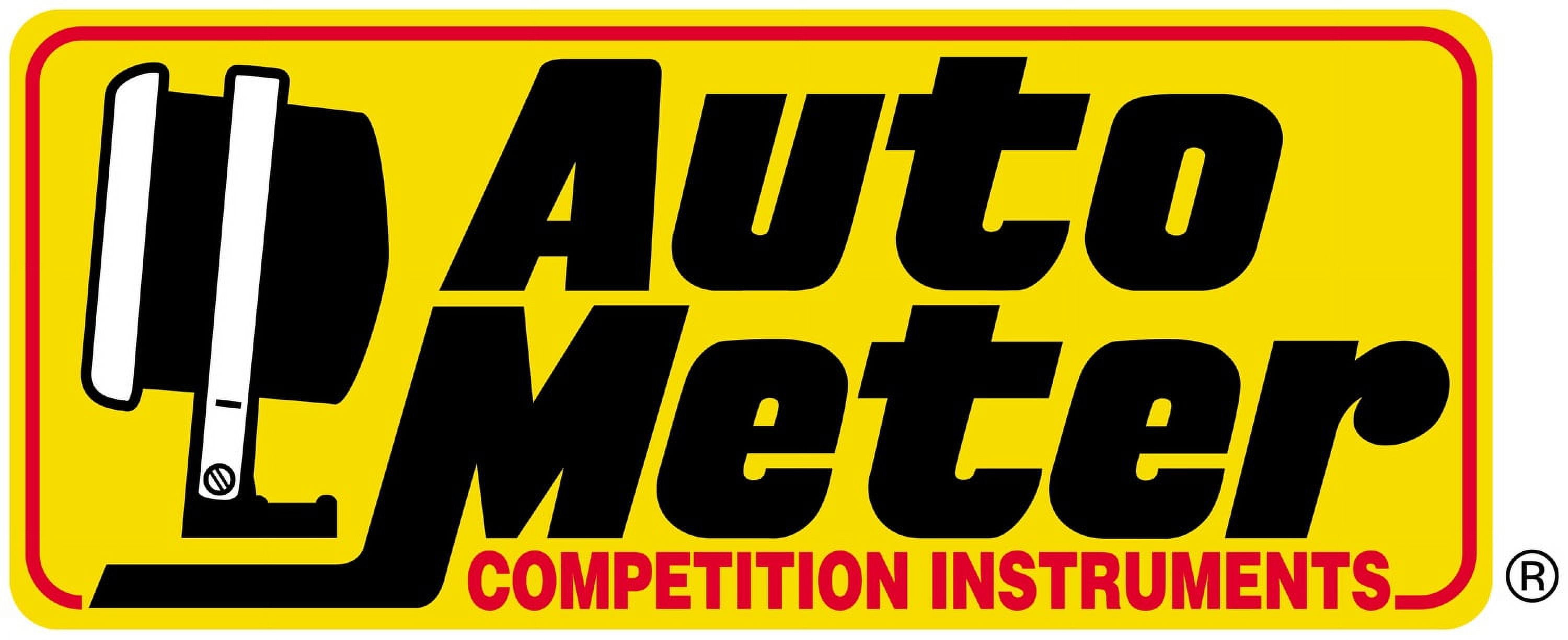 AutoMeter 1483 Designer BlackT Voltmeter Gauge