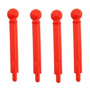 Replacement Parts for Fisher-Price Imaginext Shark Bite Pirate Ship Boat Playset DHH61- Replacement 4 Red Projectiles