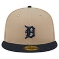 thumbnail image 2 of Men's New Era Khaki Detroit Tigers 59FIFTY Fitted Hat, 2 of 6