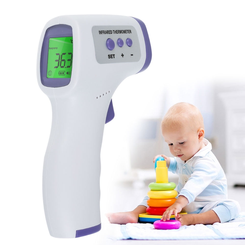 THREN NonContact Infrared Forehead Thermometer Infrared Forehead Digital Thermometer Suitable