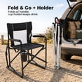 thumbnail image 6 of Alvantor Outdoor Folding Rocking Camping Chair, Portable Mesh Lawn Chairs with Comfortable Mesh Backrest, Waterproof Armrests and Sturdy Frame, 6 of 7
