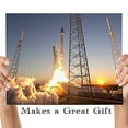 thumbnail image 5 of SpaceX Rocket Launch - 11x14 Unframed Art Print - Great Gift for Space Lovers/Geeks, 5 of 6