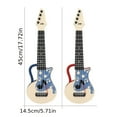thumbnail image 2 of Children Can Play The Ukulele Portable Portable Guitar Enlightenment Beginners Guitar Toy Musical Instrument Can Be Twisted To Adjust The Sound Quality Is Full, Equipped With Picks For Easy Playing, 2 of 4