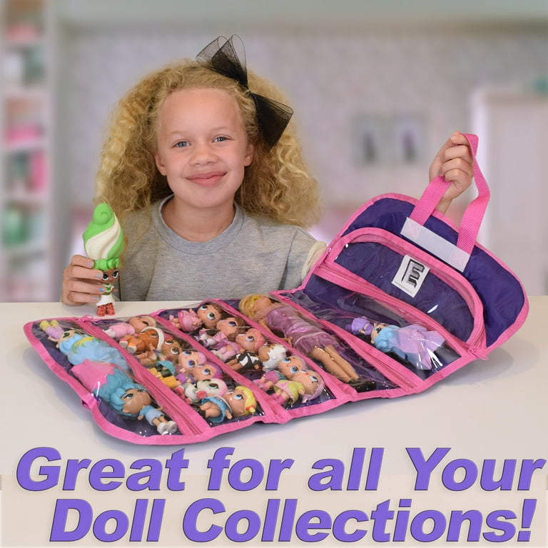 Hanging Over Door Toy Storage Organizer (24 Pockets), Compatible with LOL  OMG Dolls Surprise Doll (Toys Not Included), (57.5''x22'')