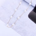 thumbnail image 3 of Miyuadkai Necklaces Pearl Pendant Necklaces For Women Pearl Chain Necklace Delicate Handmade Cultured Pearl Necklace Everyday Jewelry For Gifts Jewelry B One Size, 3 of 6