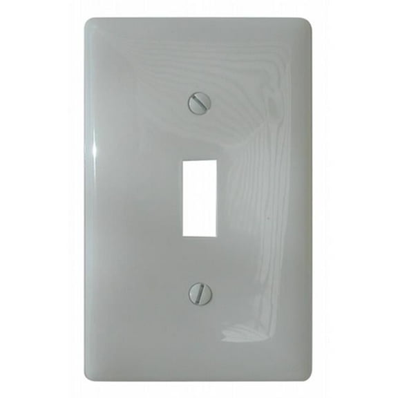 4132WBOX Standard Receptacle Cover - White