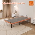 thumbnail image 3 of ESHINE Adjustable Bed Frame + 10 Inch Gel Memory Foam Mattress Bluetooth APP Control, Wireless Remote, Zero Gravity, Anti Snore, Head and Foot Incline, Twin XL, 3 of 7