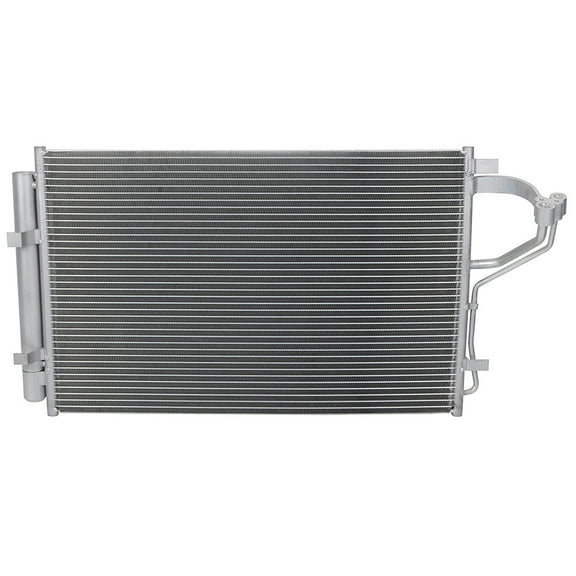 CCIYU A/C Condenser 3967 Compatible with 2011-2013 for Hyundai Elantra 2013 for Hyundai Elantra Coupe 2013 for Hyundai Elantra GT 2011 2013 for Kia Forte 2011 2013 for Kia Forte Koup