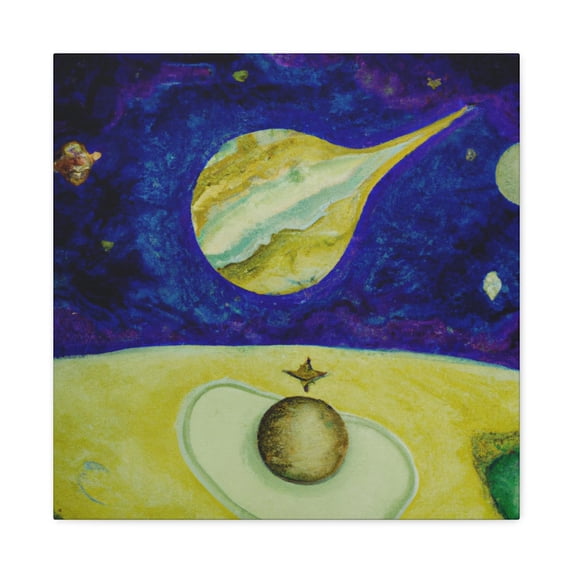 Venus In Nature's Arms - Canvas