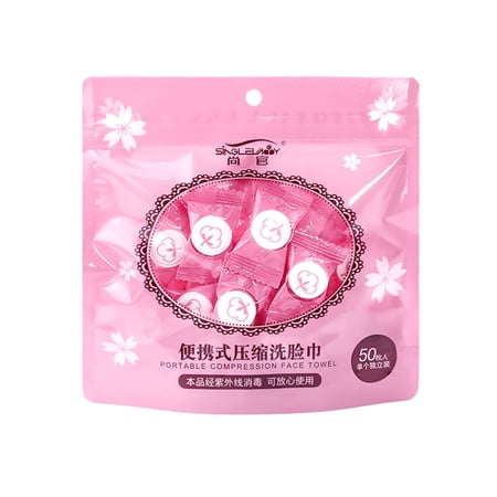 1 Bag Disposable Pure Cotton Compressed Portable Travel Face Towel Water Wet Wipes Washcloth Napkin Outdoor Moistened Tissues  18*15.5cm