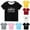 Black#1, variant on GERsome Boys Graphic Short Sleeve Tee Girls Crew Neck T-Shirts Casual Outdoor Summer Tops Ages 3-14 Unisex Kids T-Shirt, 1 Pack