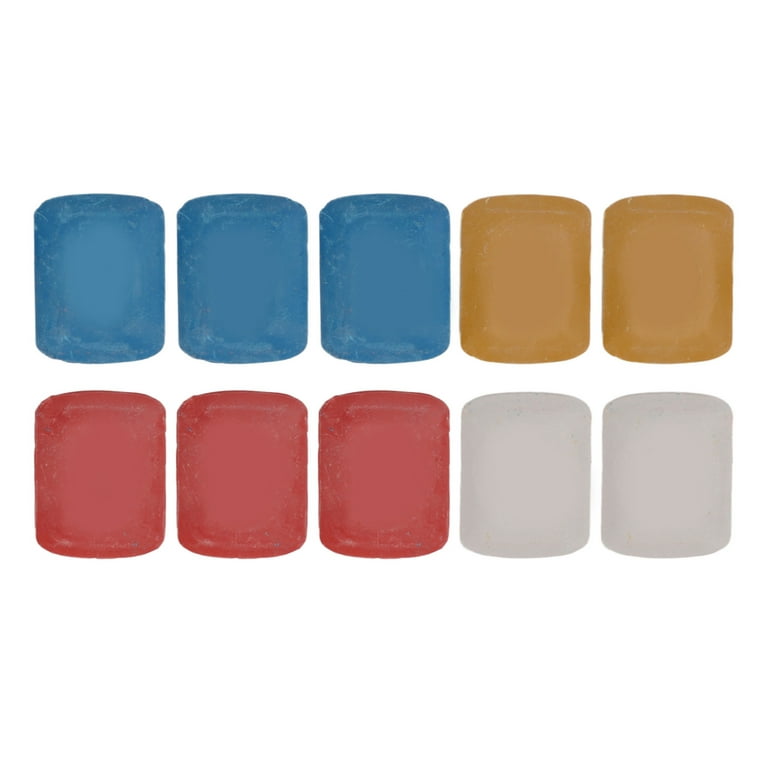 Ymiko 10Pcs Tailors Chalk 4 Colors Wide Application Easy Removal