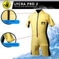 thumbnail image 5 of Body Glove Childs 8oz Pro 2 Lycra Spring Wetsuit - UVA Protection - Yellow/Black, 5 of 5