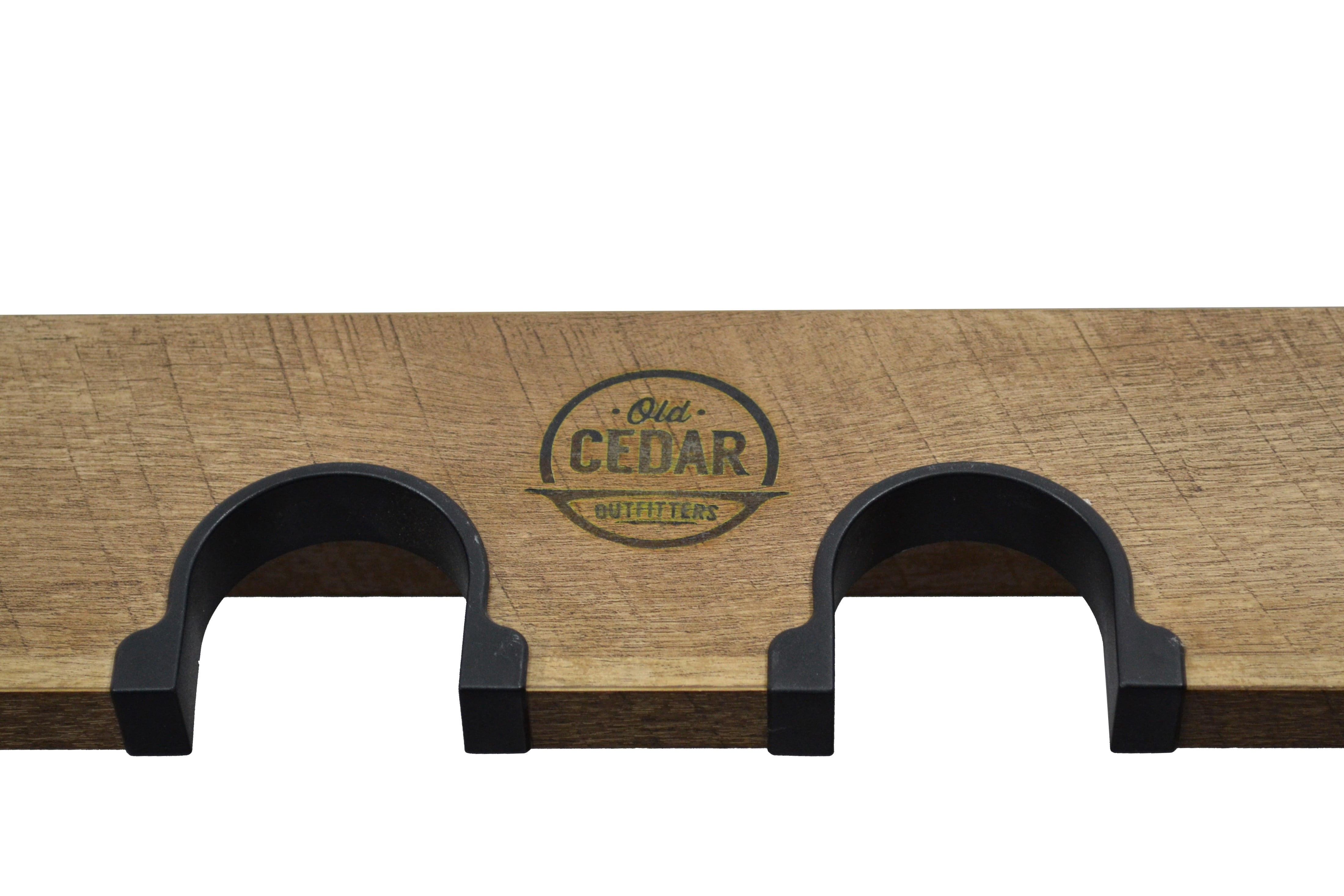 Old Cedar Outfitters Distressed 6 Gun Floor Rack