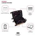 thumbnail image 4 of Equipaje de mano SwissGear 7272 Energie de 19 pulgadas con Spinner Gold, 4 of 9