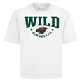 thumbnail image 2 of Men's Levelwear White Minnesota Wild Luxe Signature Knit T-Shirt, 2 of 3