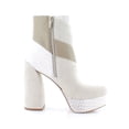 thumbnail image 3 of Vince Camuto Gilisama Women's Boots Almond Beige/Wild Mushroom Size 7 M, 3 of 8