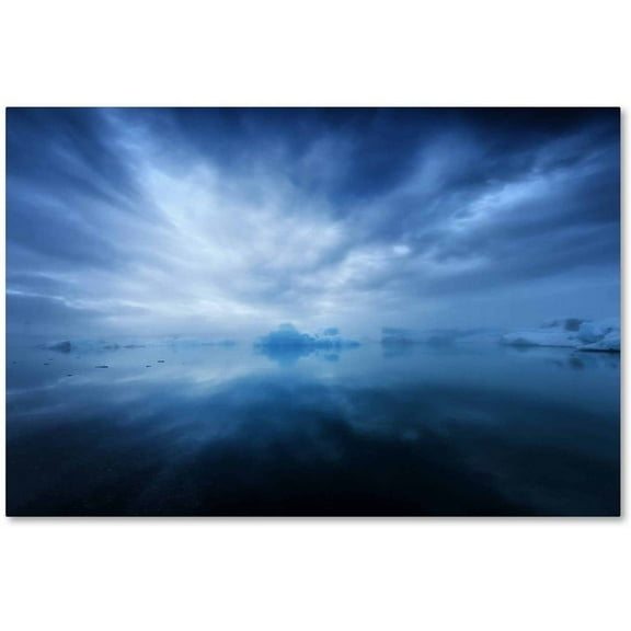 Trademark Fine Art 'Jokulsarlon' Canvas Art by Philippe Sainte-Laudy