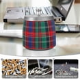 thumbnail image 6 of Yayeee Ashtray with Lid for Cigarette Smokeless Stainless Steel Home Ash Holder, Red Green Pattern, 6 of 7