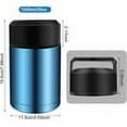 thumbnail image 6 of 28oz Soup Thermos, Stainless Steel Thermos for Hot Food, Wide Mouth Food Thermos Jar, Insulated Lunch Container Leak Proof Vacuum Thermal Flask (silver), 6 of 7