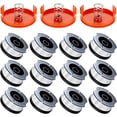 thumbnail image 1 of 18 Piece AF 100 Weed Eater String Replacement Compatible With Black Decker 0.065 Inch Trimmer Line, 1 of 8