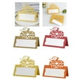 thumbnail image 2 of 50pcs Artistic Pumpkin Shape Place Cards Festival Table Setting Cards for Thanksgiving with Pumpkin Pattern, 2 of 8