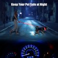 thumbnail image 6 of Luxtrada LED Dog Leash Light Up Dog Leash Micro USB Rechargeable Waterproof Nylon Webbing Glow Safety Standard Dog Leash for Dogs (Red), 6 of 6