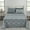 Gray, variant on New Deep Pocket 6 Piece Bed Sheets 1800 Count Hotel Quality Paisley Bedding Set