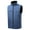Blue, variant on WREESH Fashion Vest Men'S Work Clothes Jacket Solid Color Stand Collar Multiple Pockets Outdoor Sports Photography Leisure Coat Blue