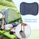 thumbnail image 4 of Almohada inflable portátil Almacenamiento fácil Almohada para dormir Cojín de cintura inflable JShteea El nuevo, 4 of 9