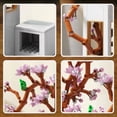 thumbnail image 3 of MACTANO Flower Building Block Set Sakura Building Brick Kit Plastic Toy Gift for Kid Adult 750PCS, 3 of 5