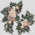 thumbnail image 4 of Letrero de bienvenida para boda, arte floral, simulación de arco de flores, dintel de flores, mesa de flores, fotografía de flores, decoración, suministros para bodas, 4 of 6