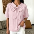 thumbnail image 7 of Bixock Women's Maternity Tops Short Sleeve Casual Pregnant Tops Crew Neck Maternity Shirts Soft Breathable Comfortable Maternity Clothings, 7 of 7